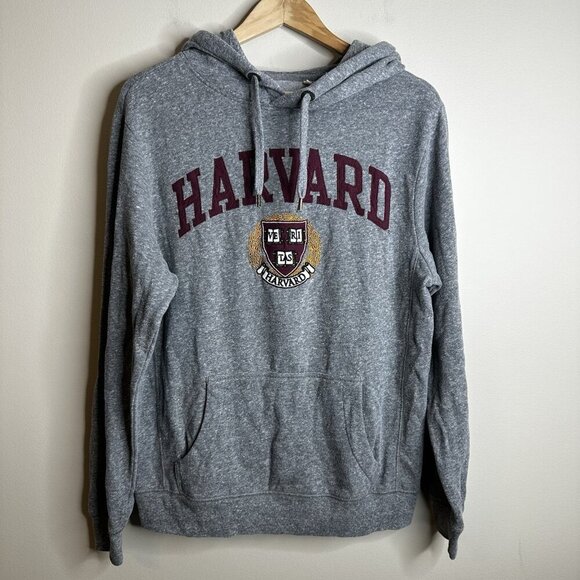 Vintage American Eagle League Harvard University Hooded Sweatshirt Hoodie Sz S - Picture 1 of 14